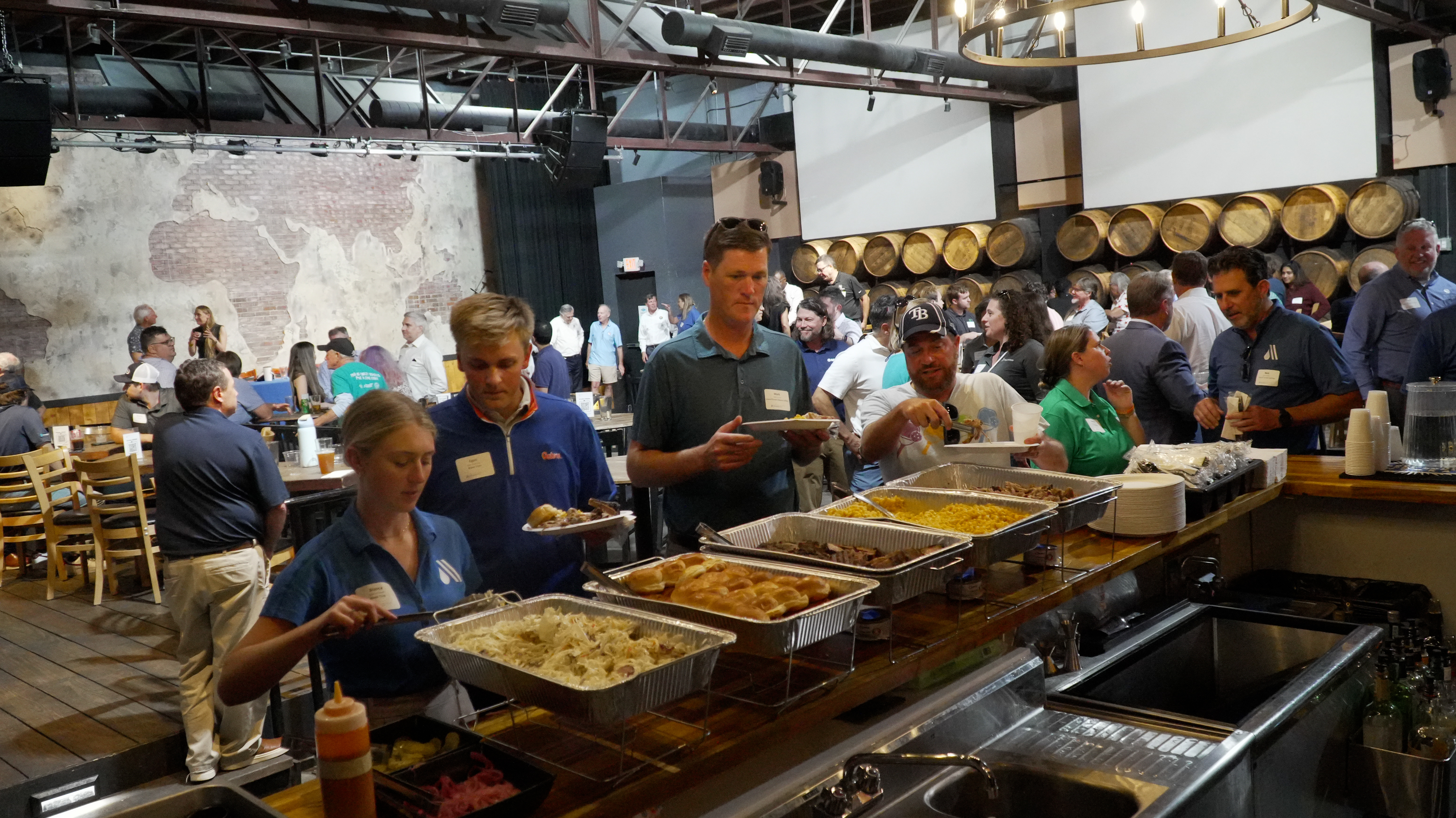 Catering buffet